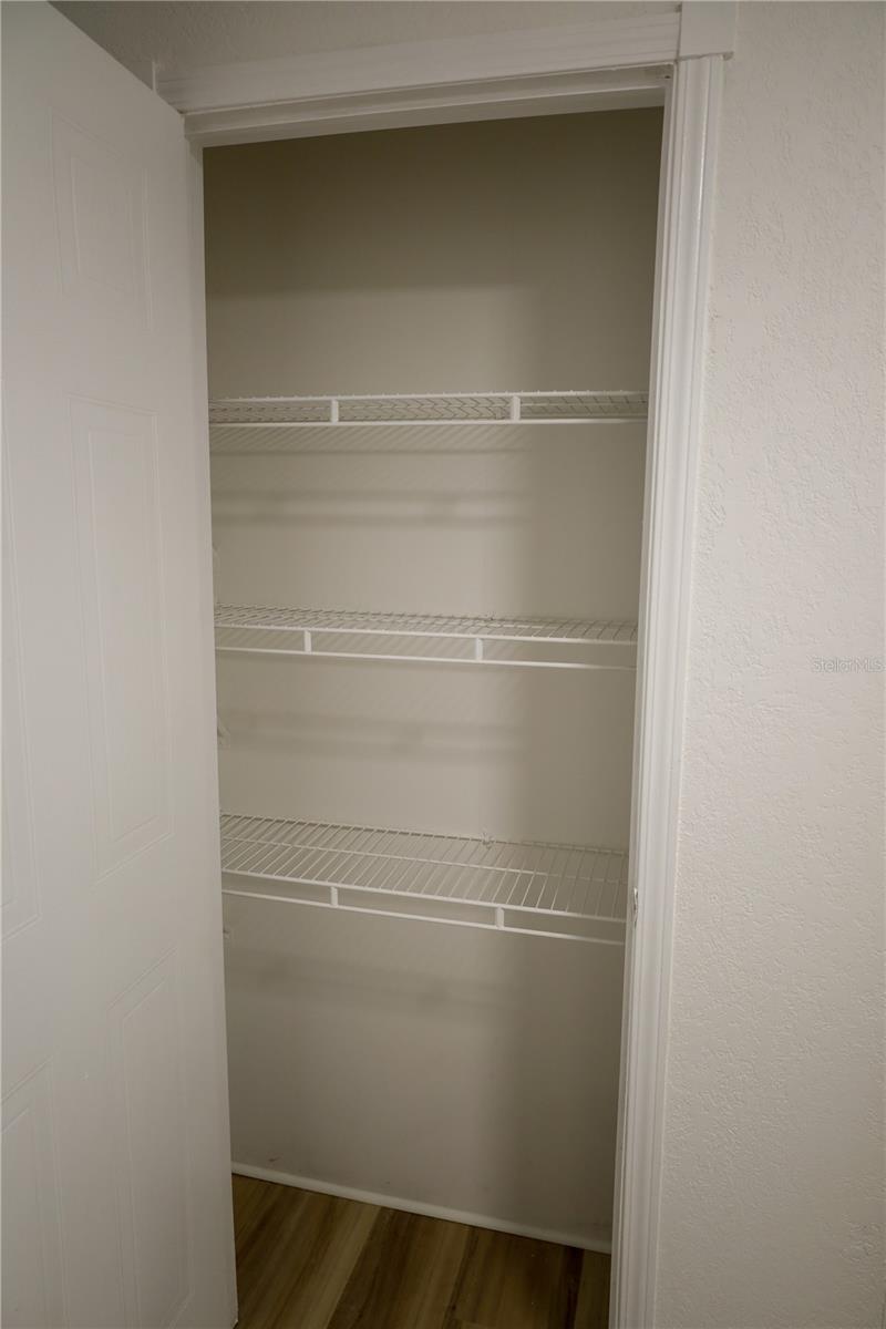 Hallway closet