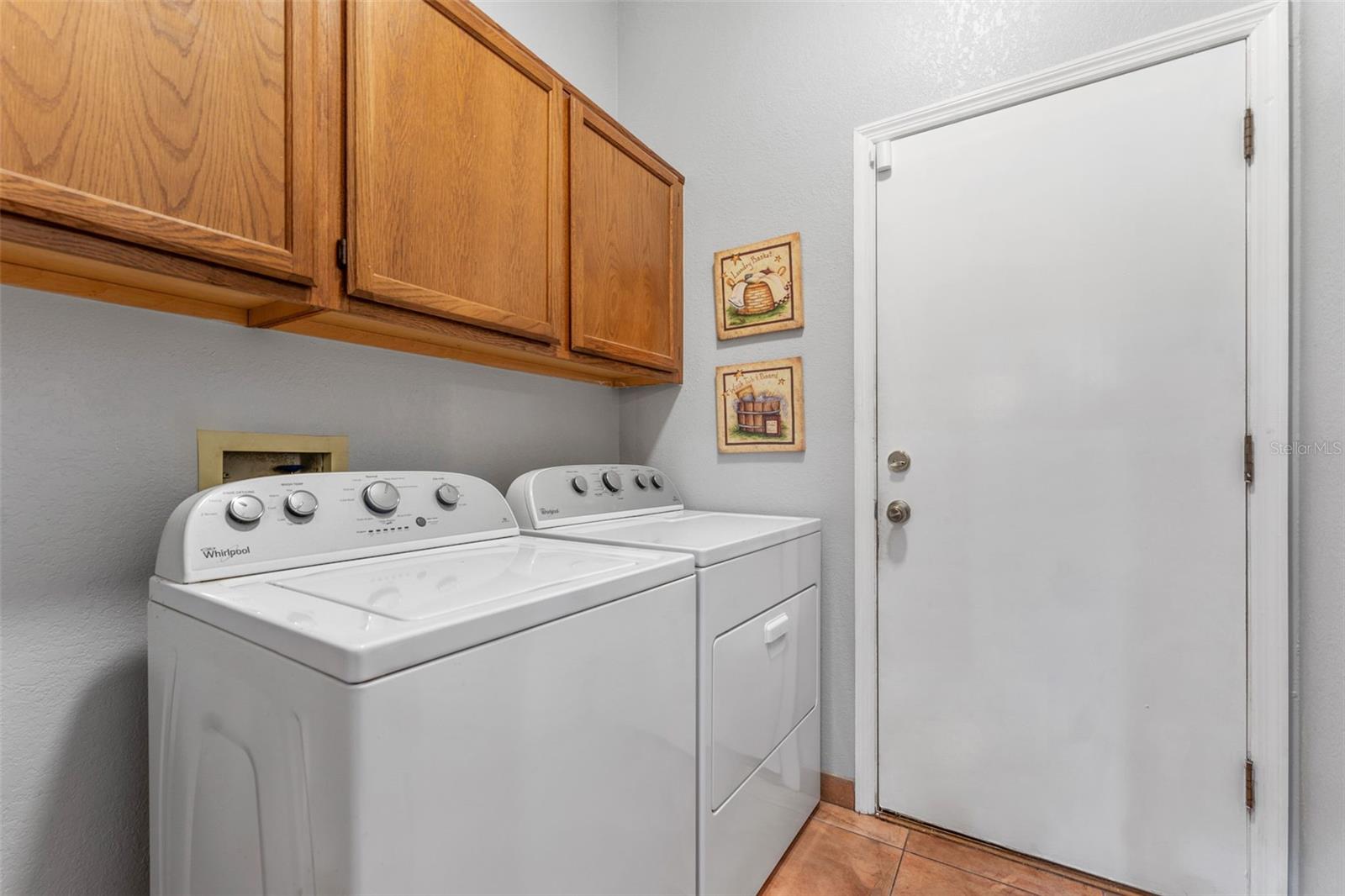 Convenient laundry room