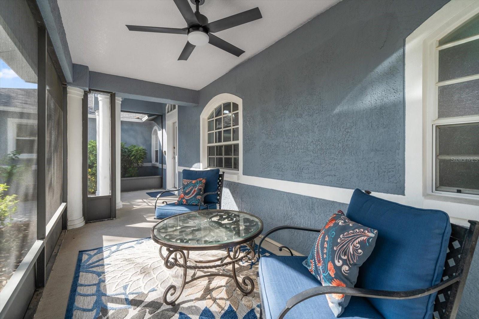 Front screened porch