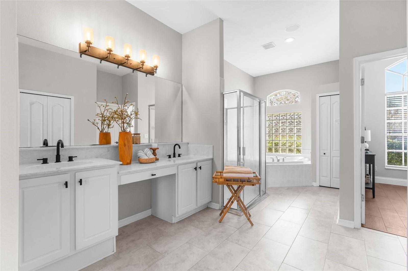 Master bathroom