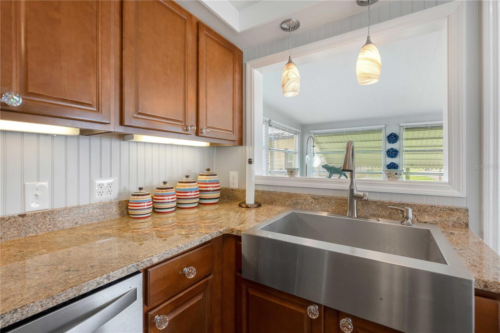 Trendy farmhouse sink