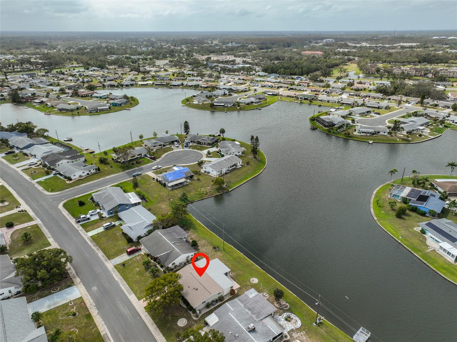 Aerial South Lake