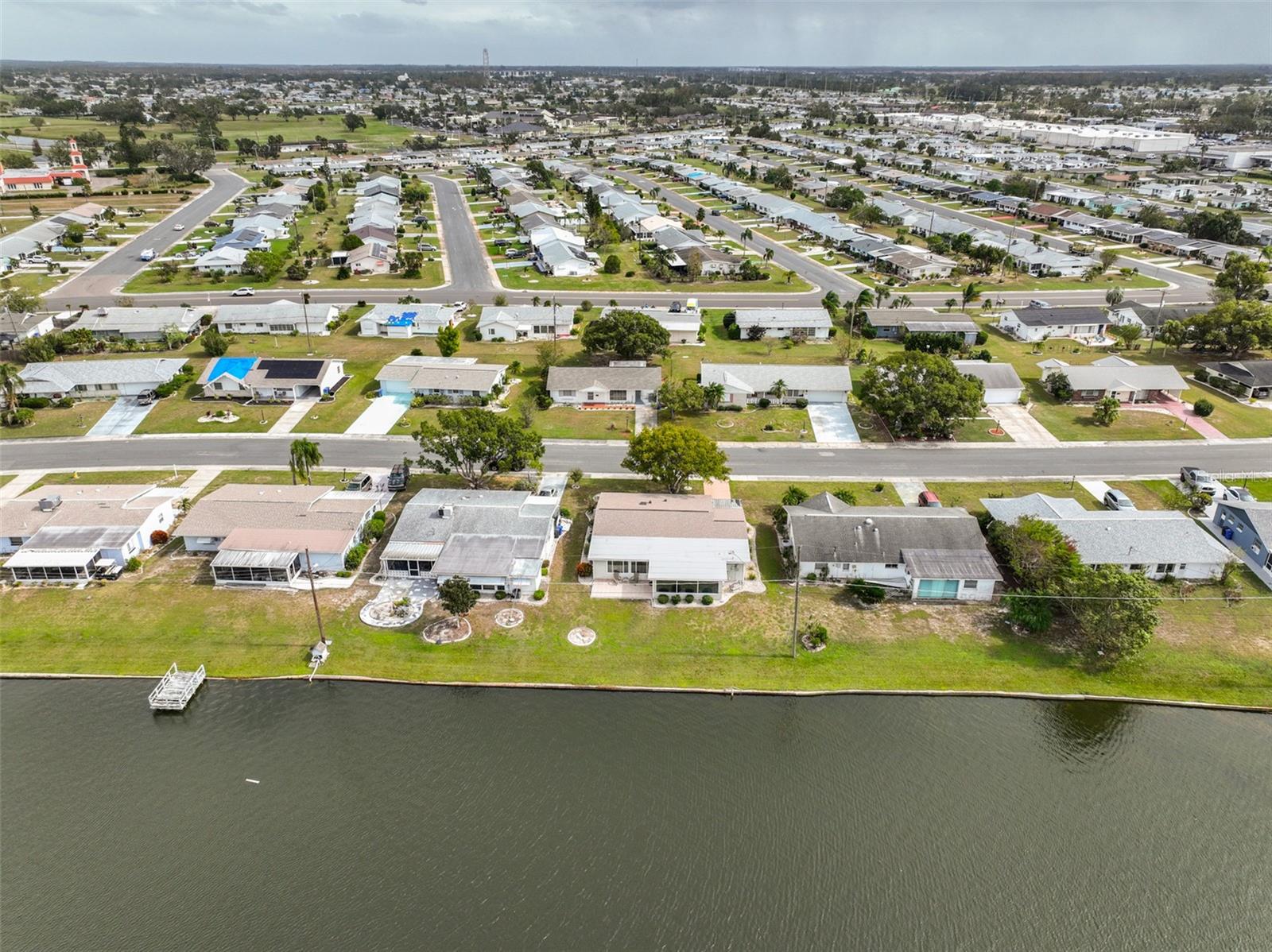 Aerial South Lake