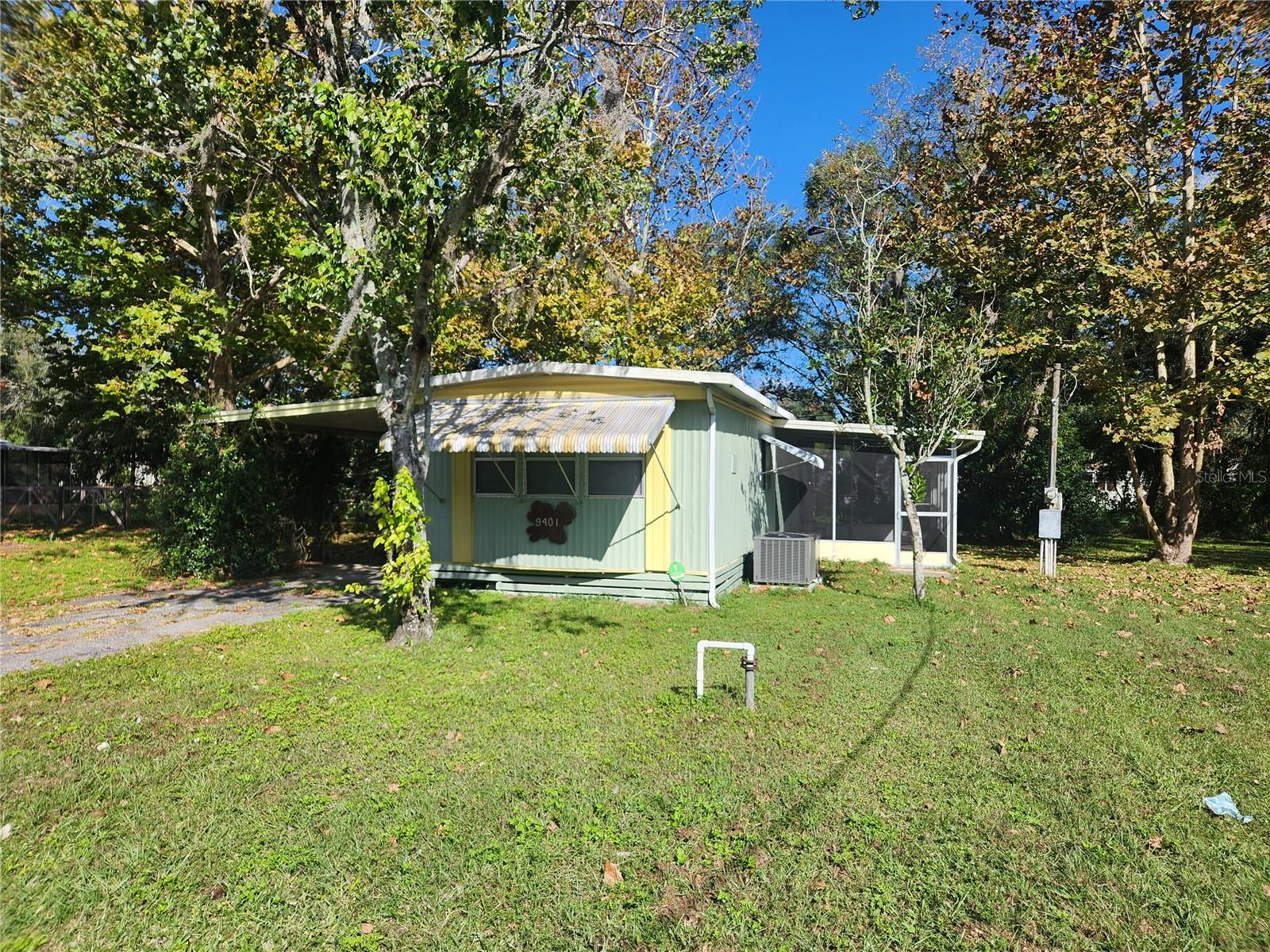 Front View of Home on Double Lot