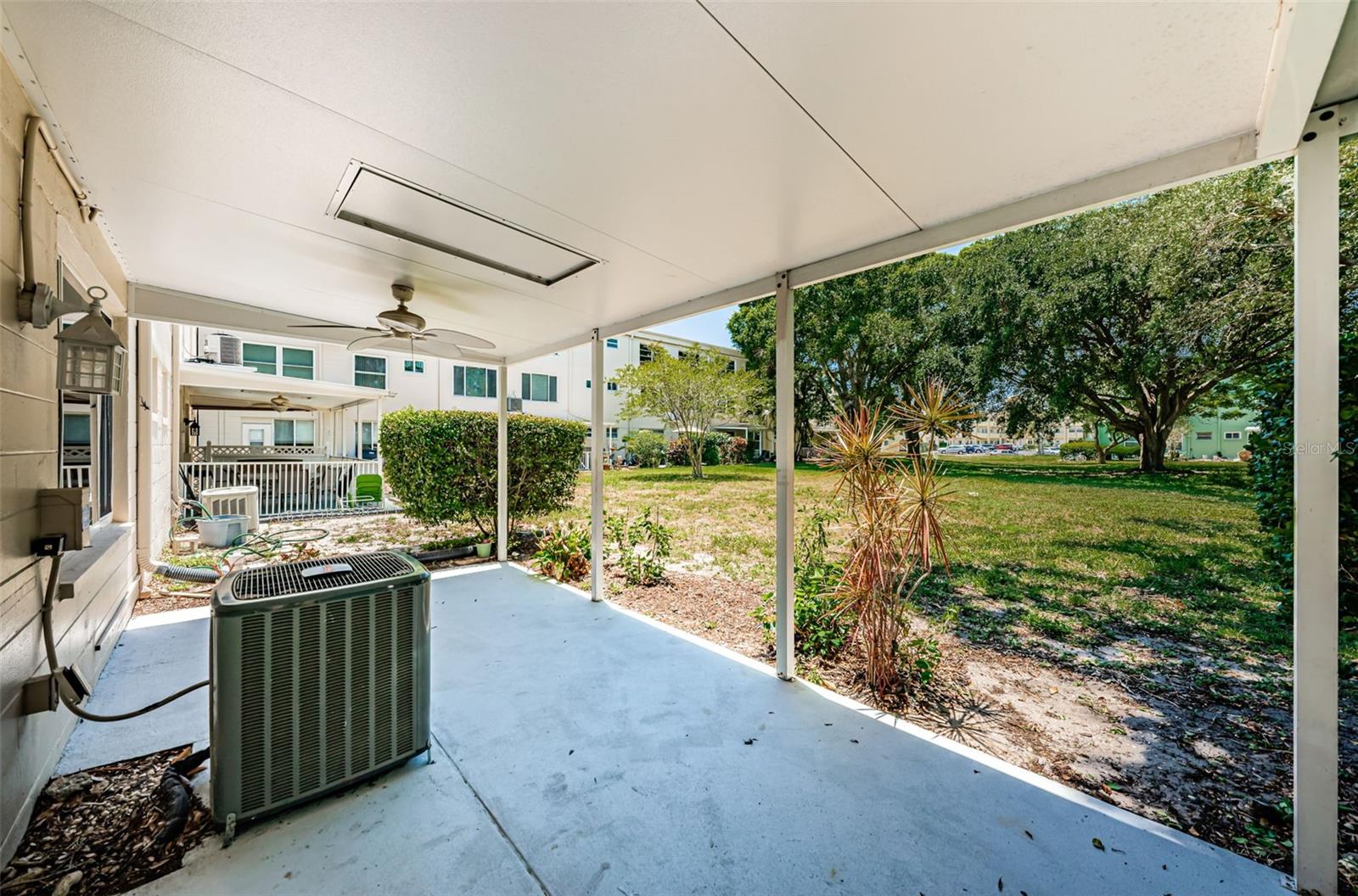 Covered Back Patio