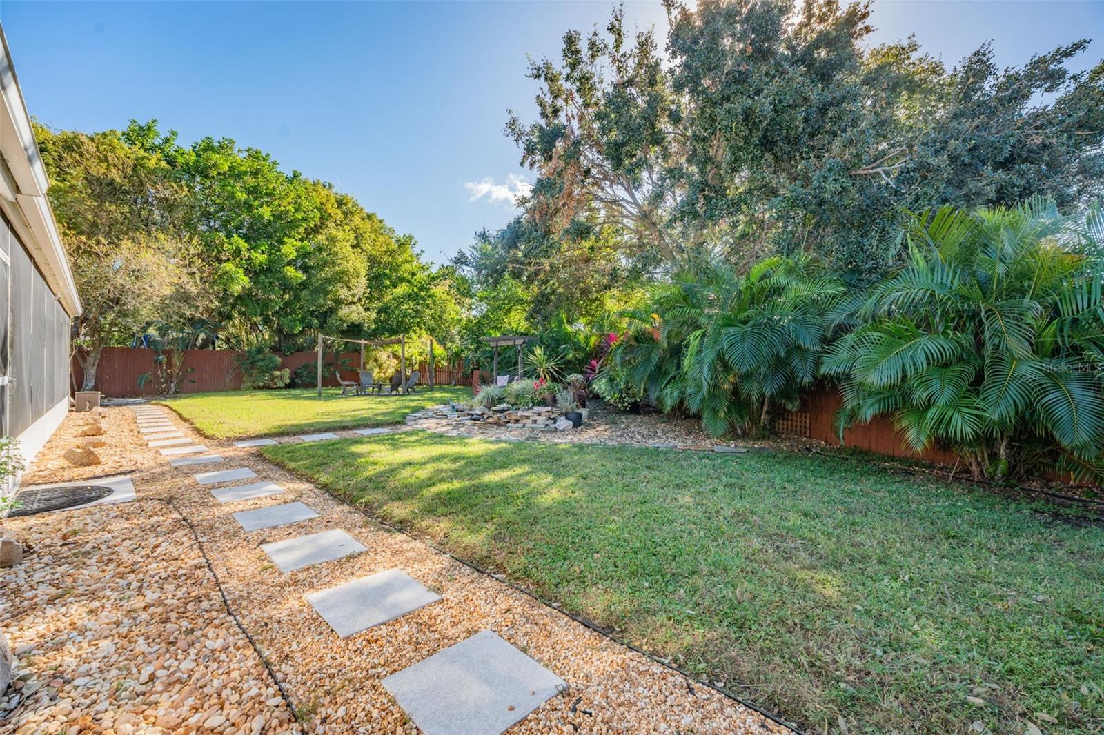 Backyard Walkway