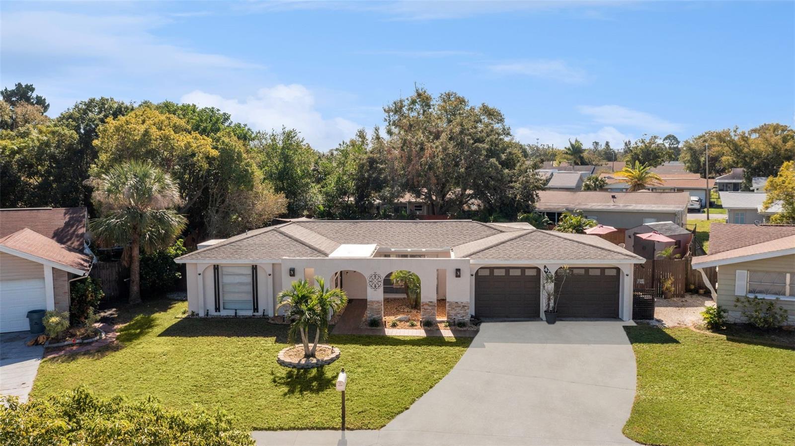 Huge Driveway