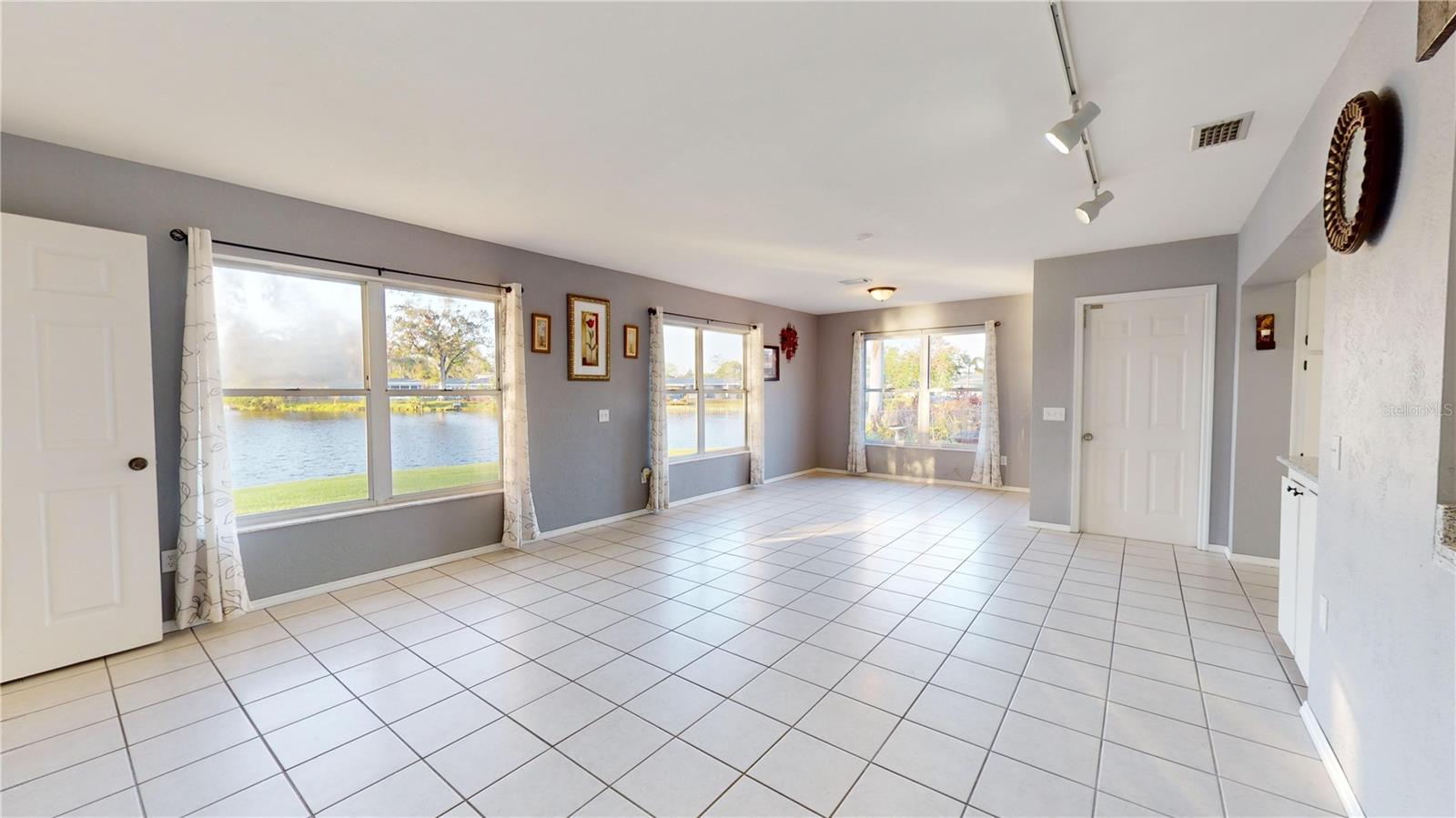 Incredible Lake Views in the Family Room!