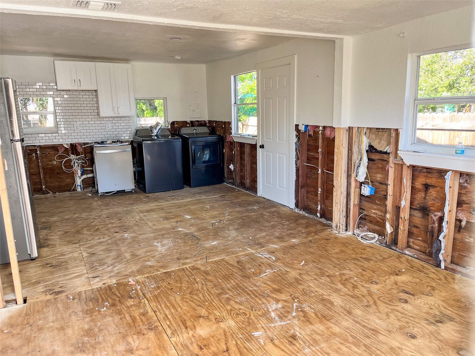 current dining area/kitchen