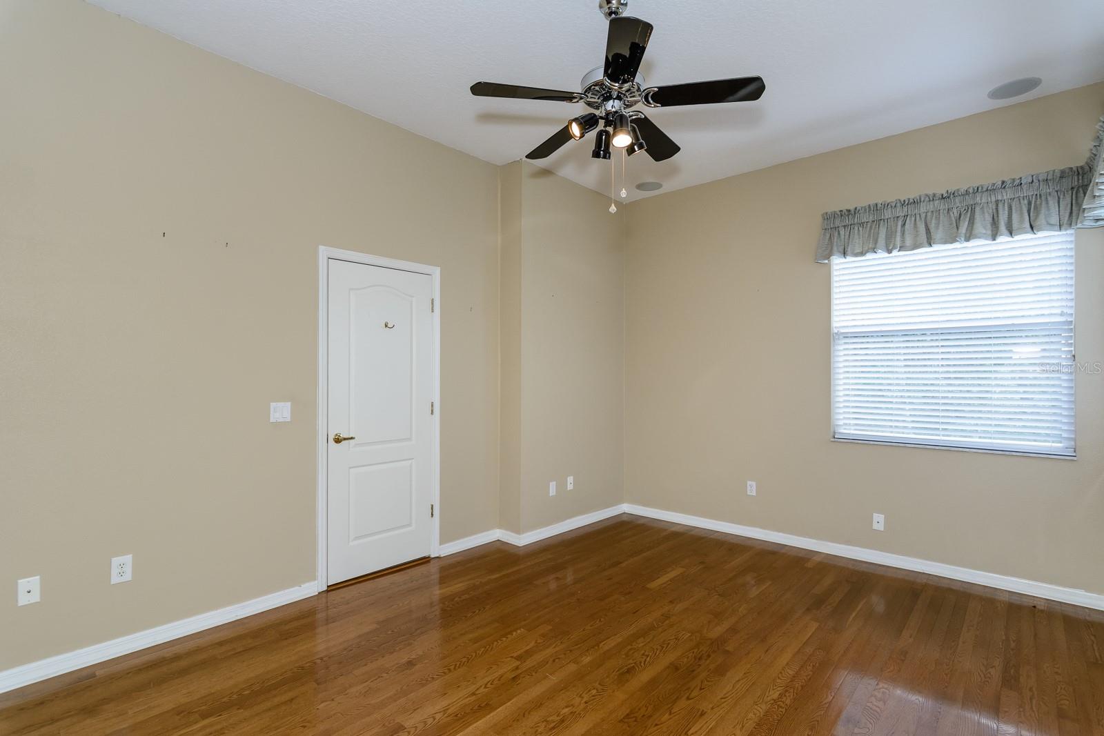 DEN/OFFICE WITH WOOD FLOORS