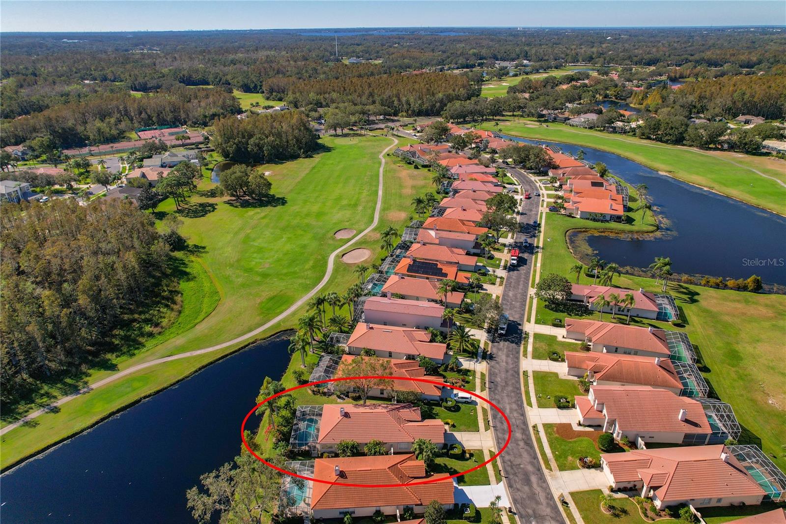 Aerial Home / Golf Course