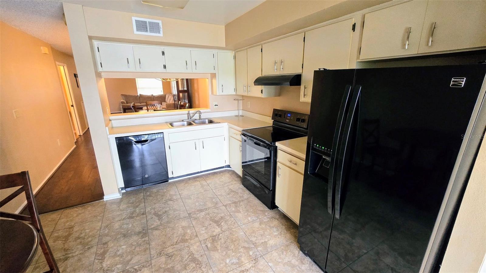 Kitchen with table