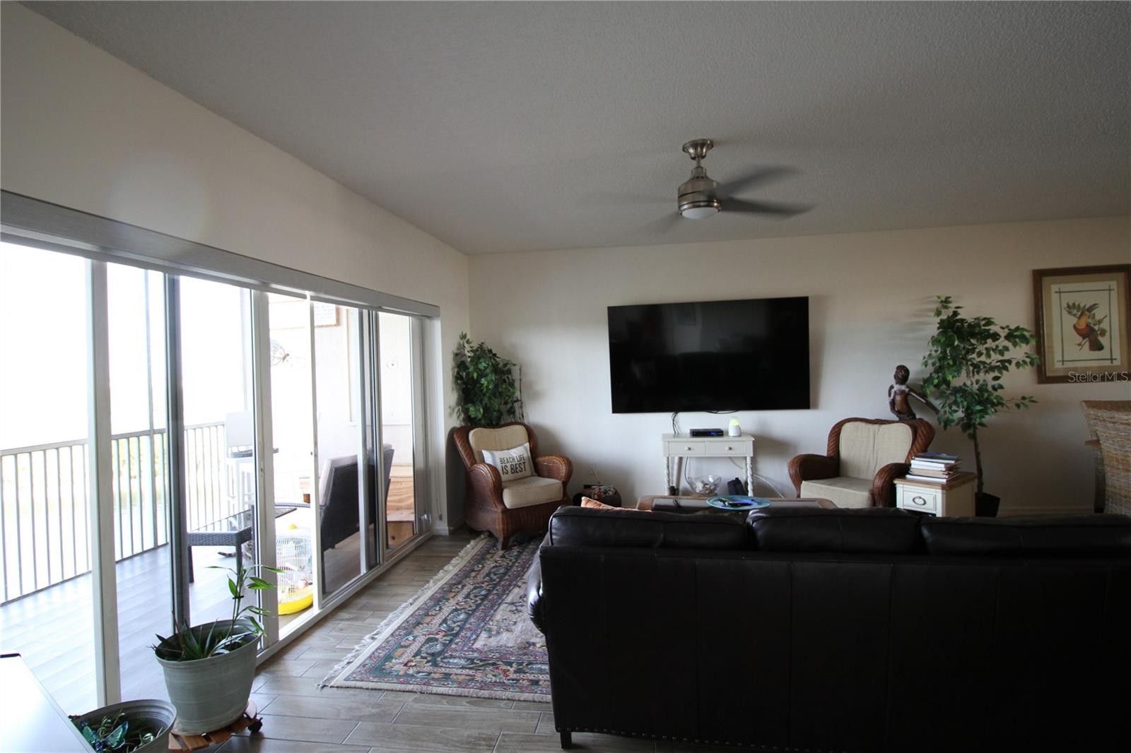 Living Room with View of Nature Preserve