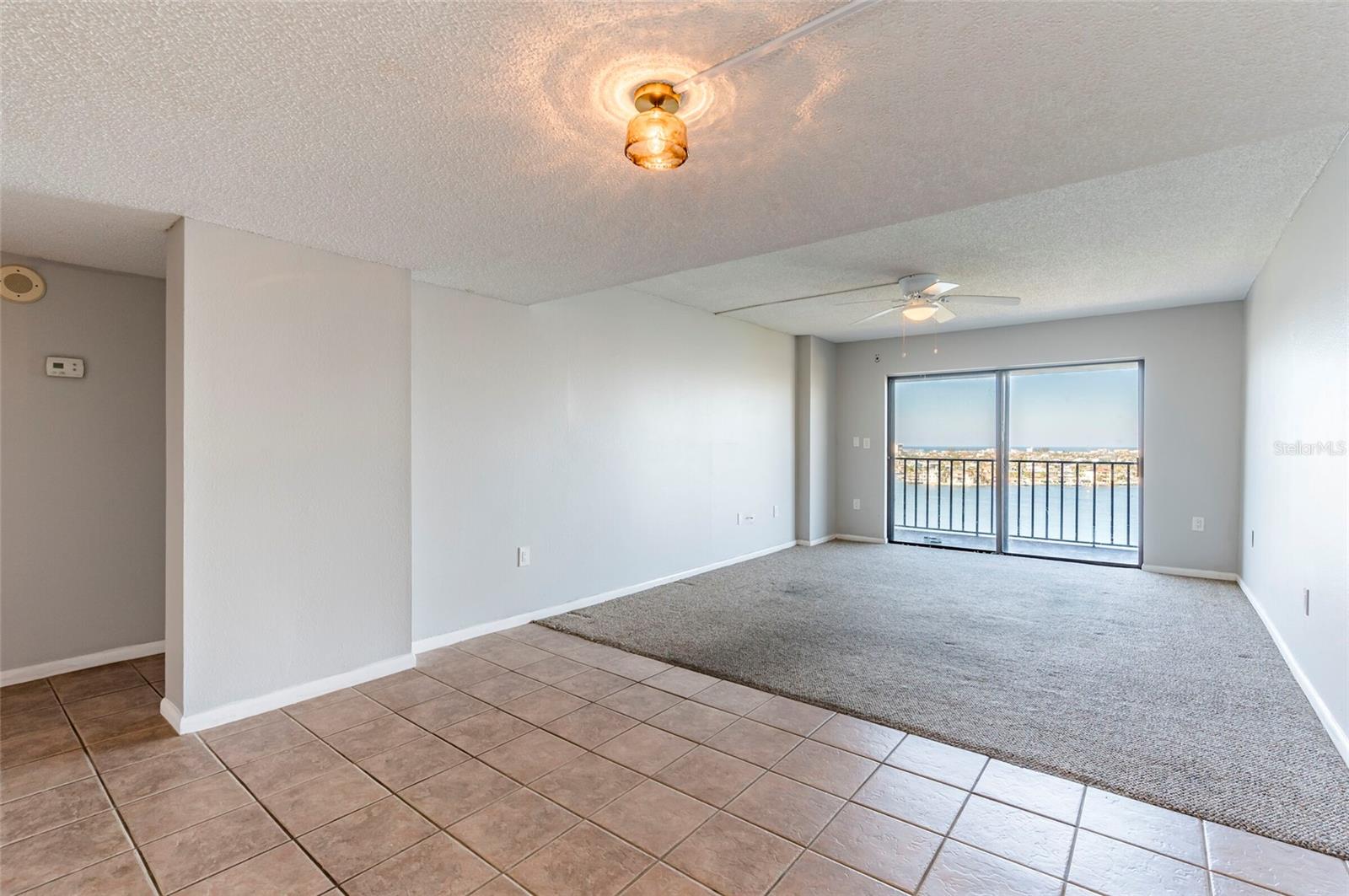 Living Room - Dining Room - Balcony