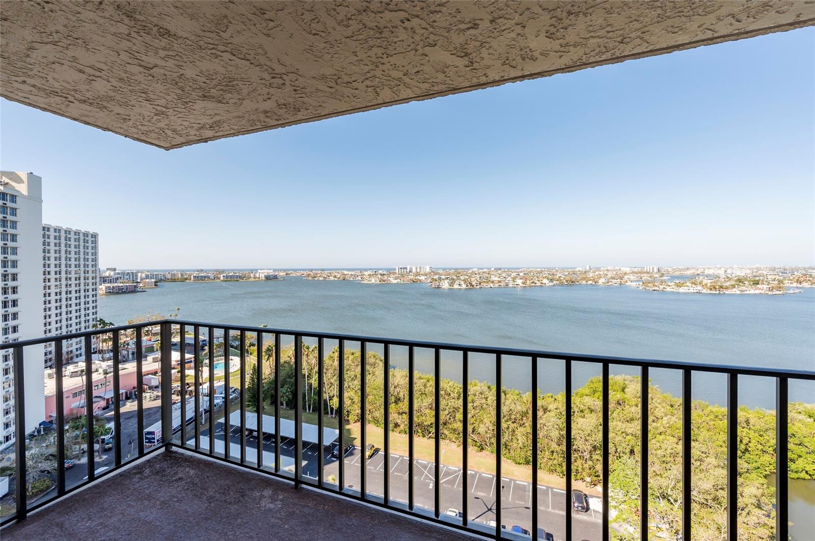 Balcony with View of Boca Ciega Bay & The Gulf of Mexico