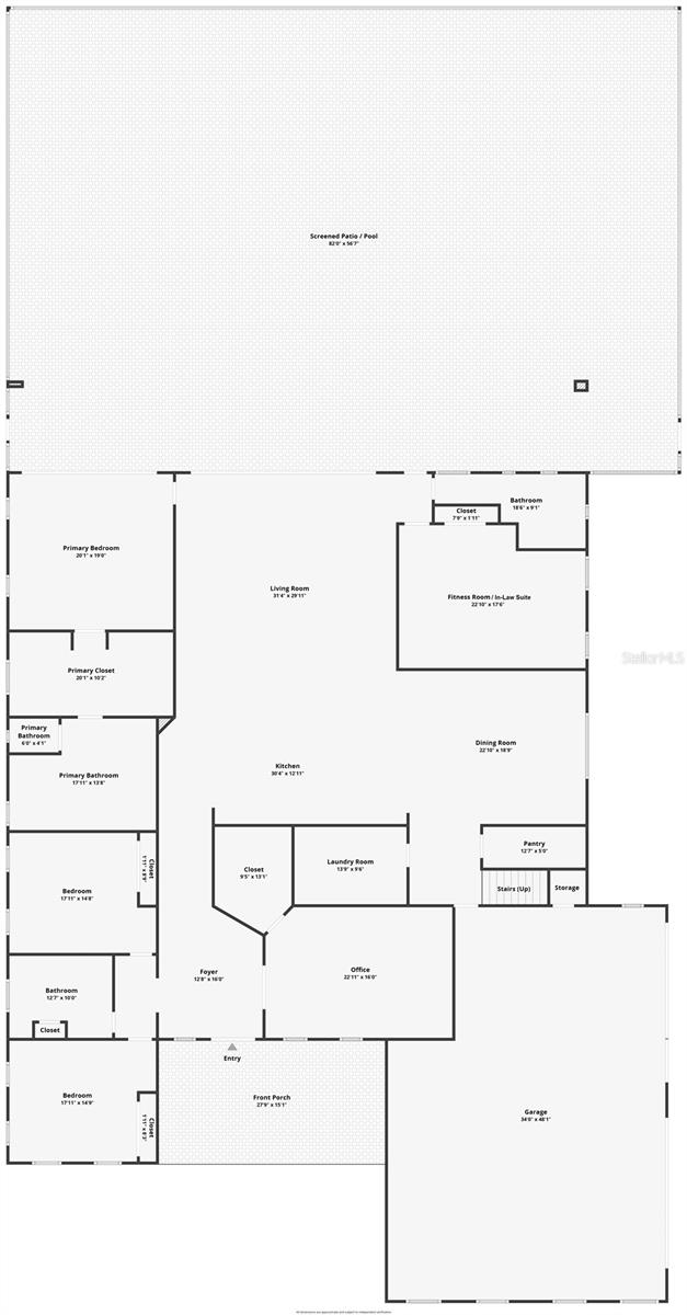 4,966 sq ft of ground floor living space