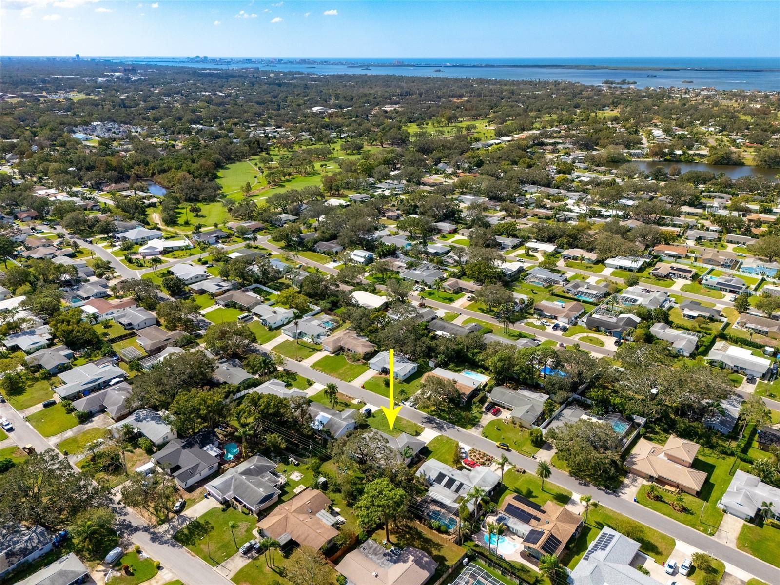 This view also shows the proximity to the Dunedin Golf Club which has undergone a multimillion dollar restoration this year!