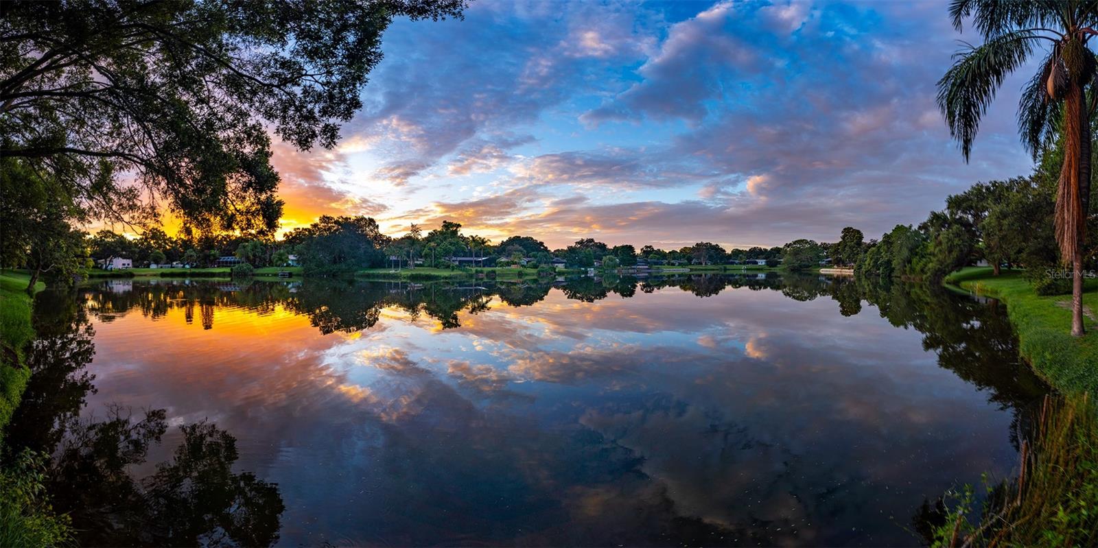 Lake Saundra at Sunrise.