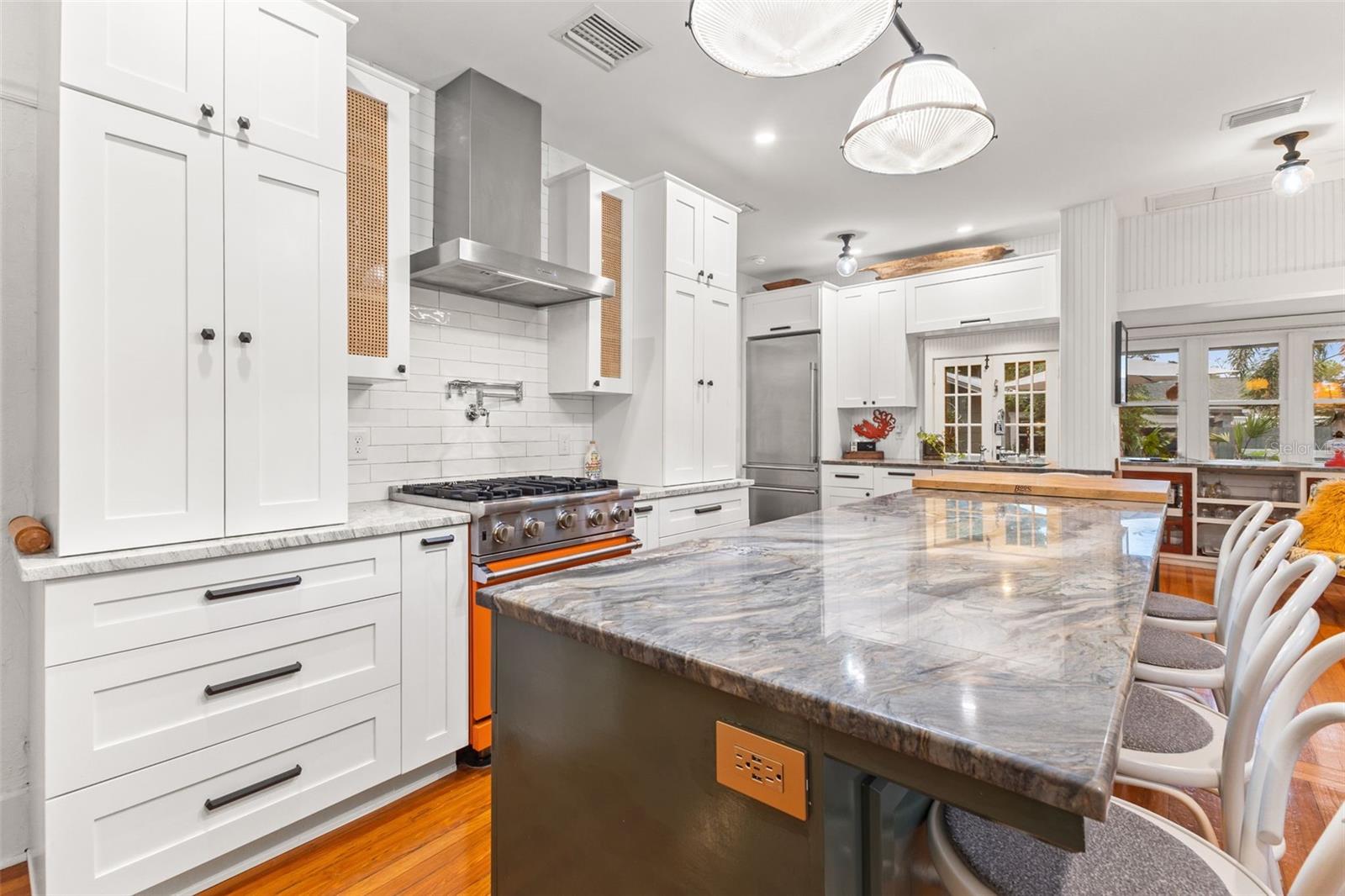 Quartzite Kitchen Island