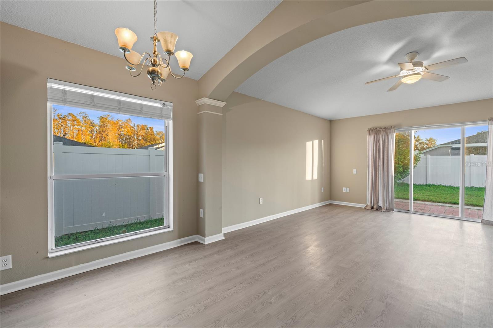 Dinette area overlooking the Family Room