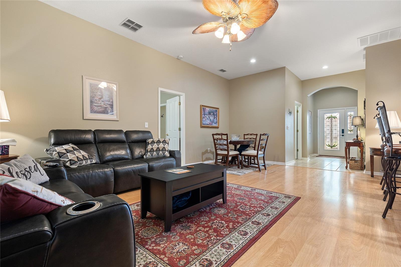 LIVING ROOM FACING FRONT DOOR ENTRANCE