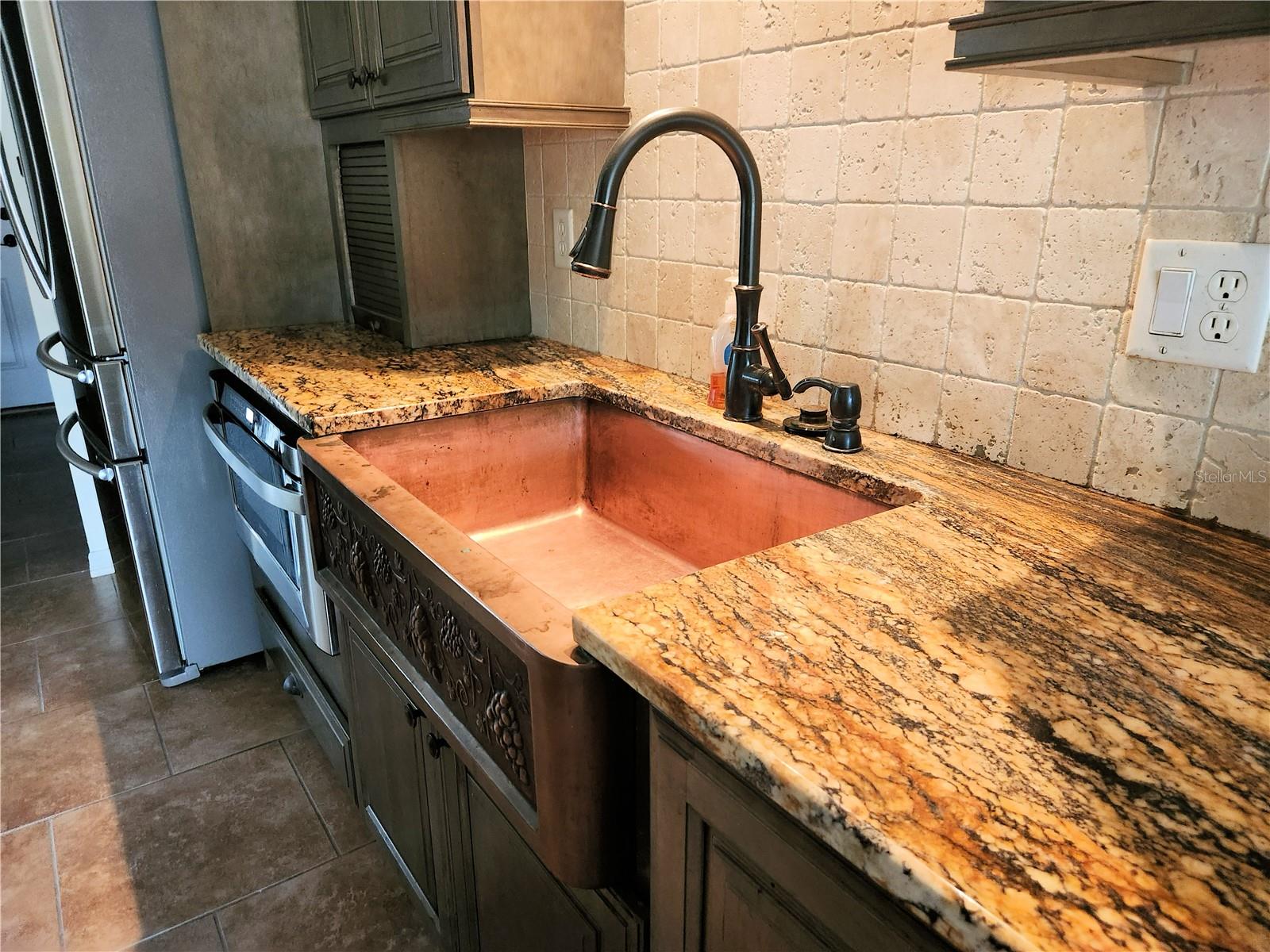 Copper sink