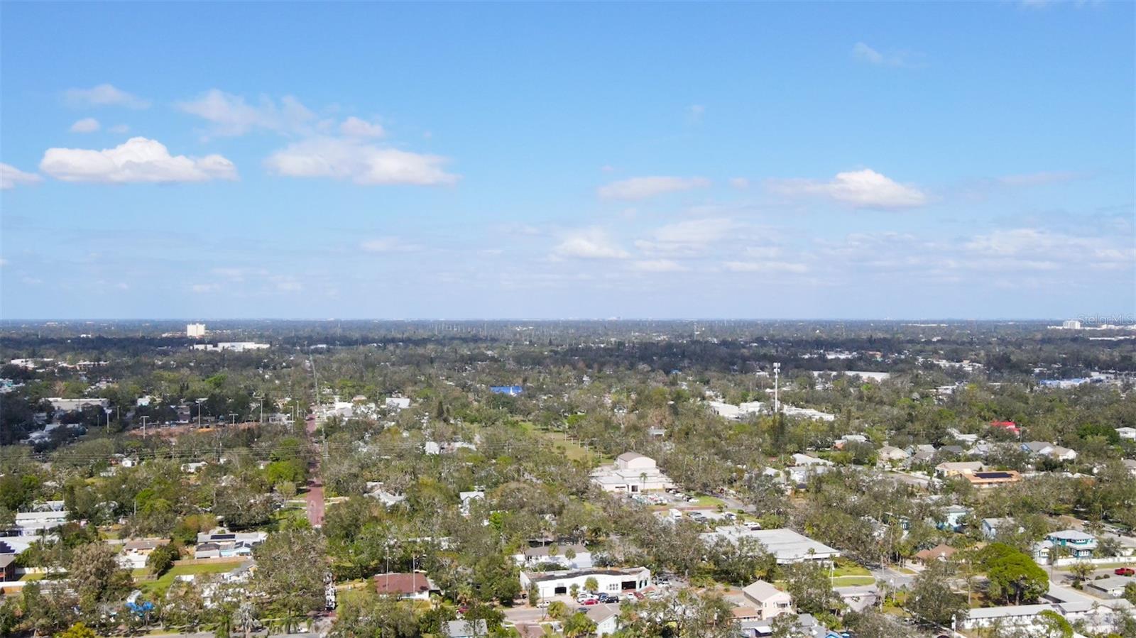 Aerial View to the North