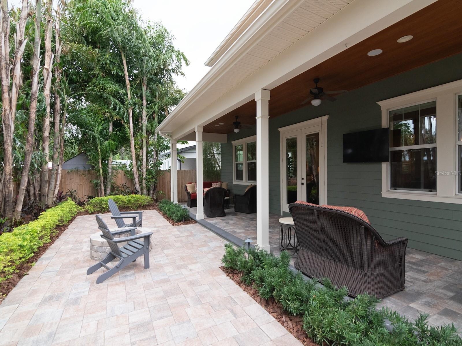 Even the garage is well maintained and tidy with custom storage and sealed floor.