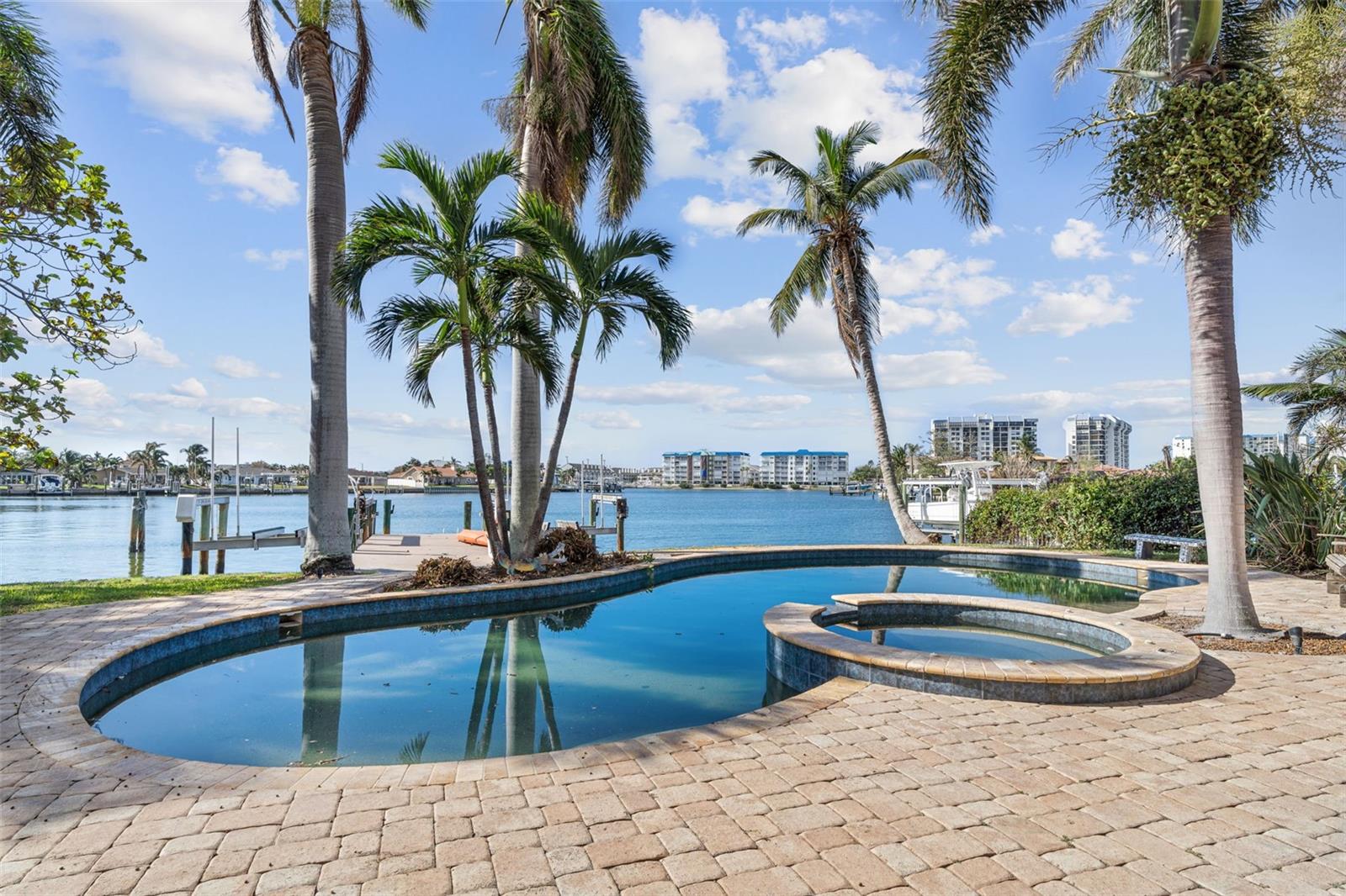 Open water view of Boca Ciega Bay