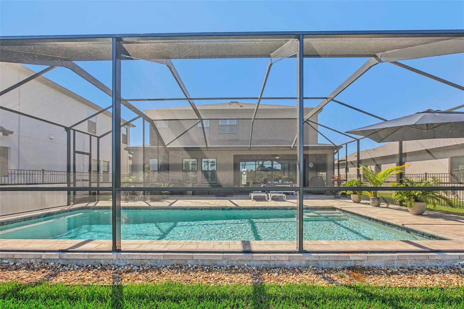 BEAUTIFULLY SCREENED POOL FOR FLORIDA LIVING