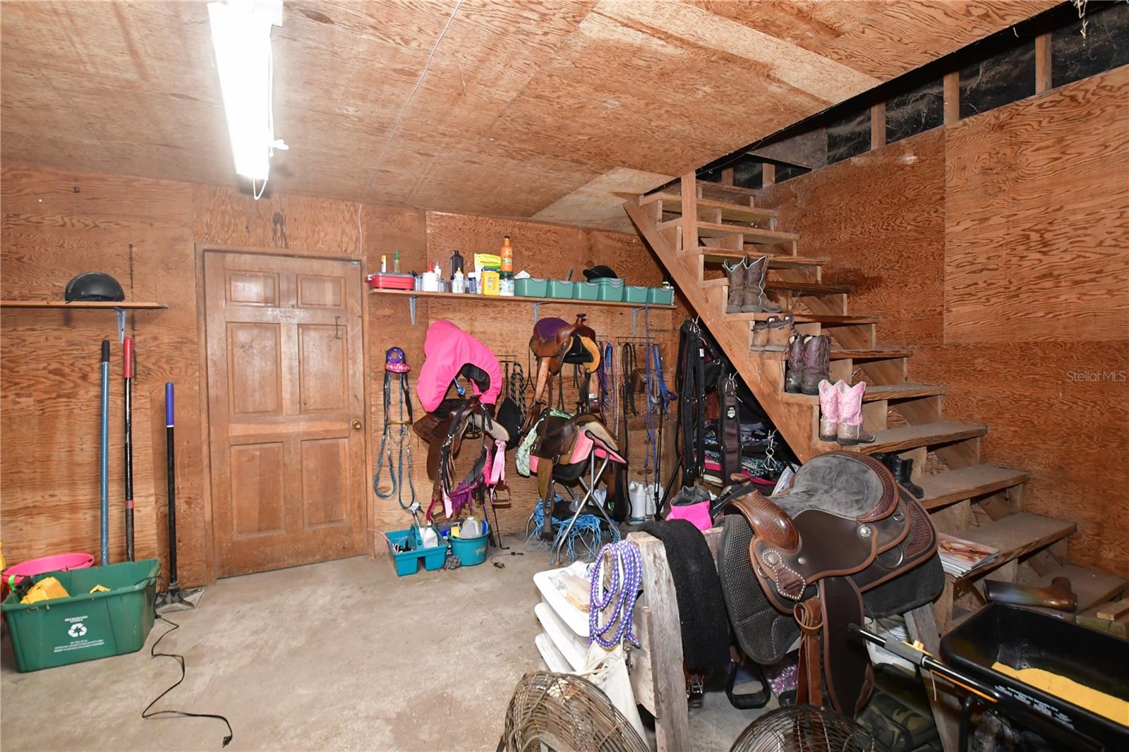 Tack and Feed Rooms