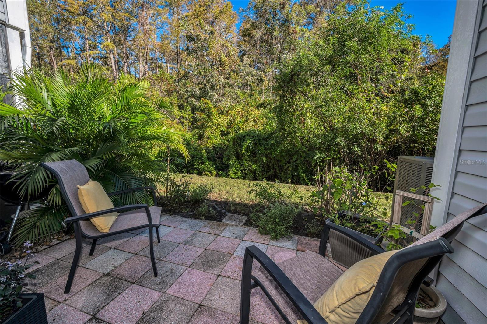 View of Conservation area from Exterior Patio