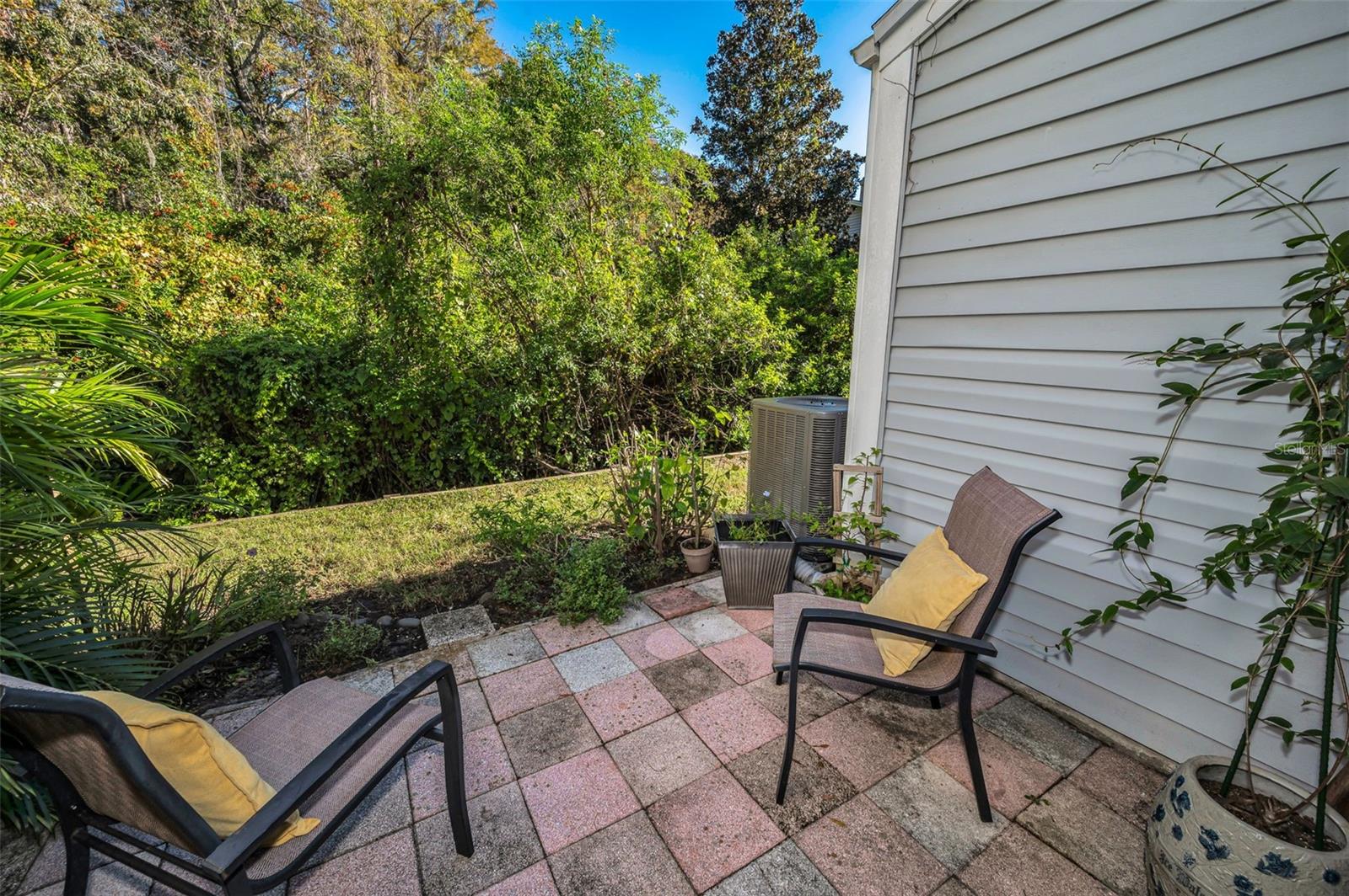 View of Conservation area from Exterior Patio