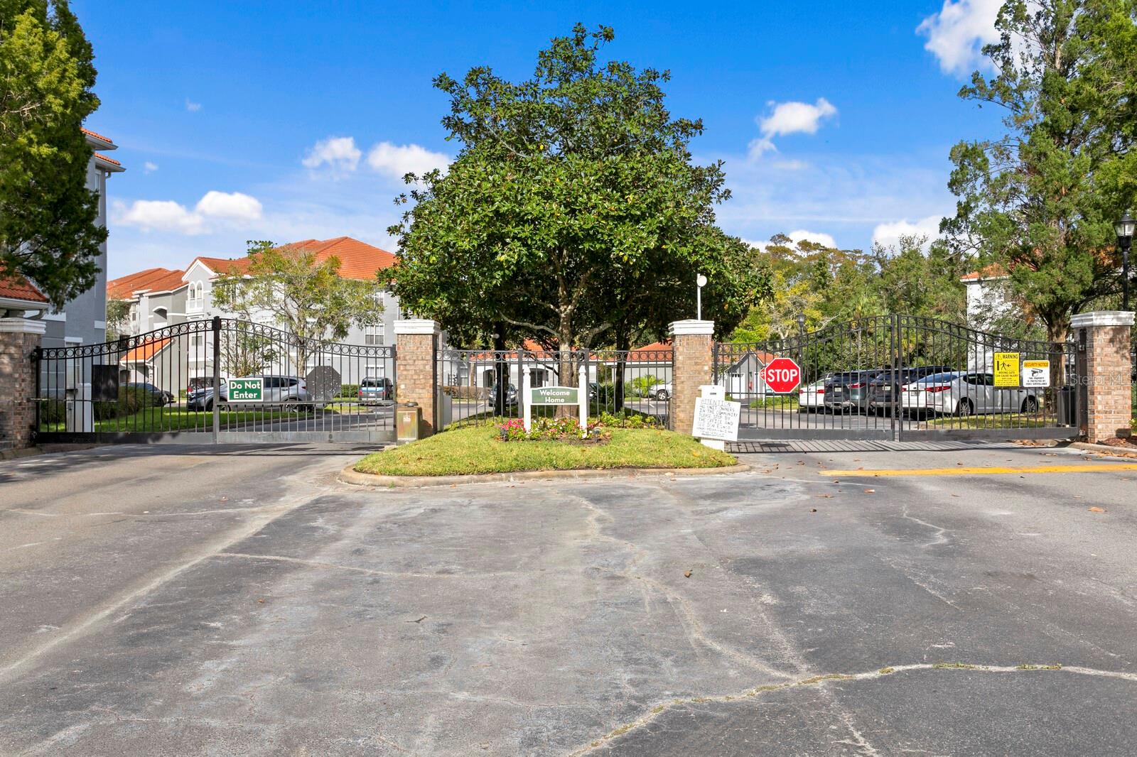 Gated entrance - you can see who is coming to visit you from your 3rd floor unit