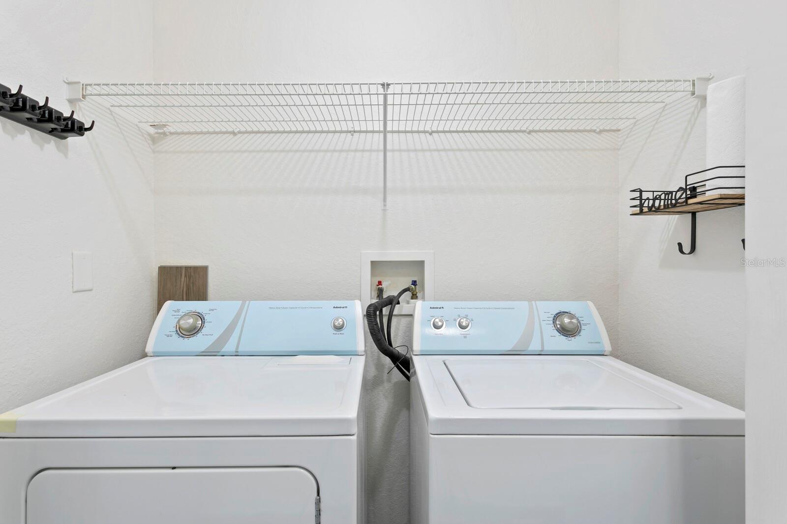 Enjoy the convenience of an in-unit laundry room with washer & dryer included