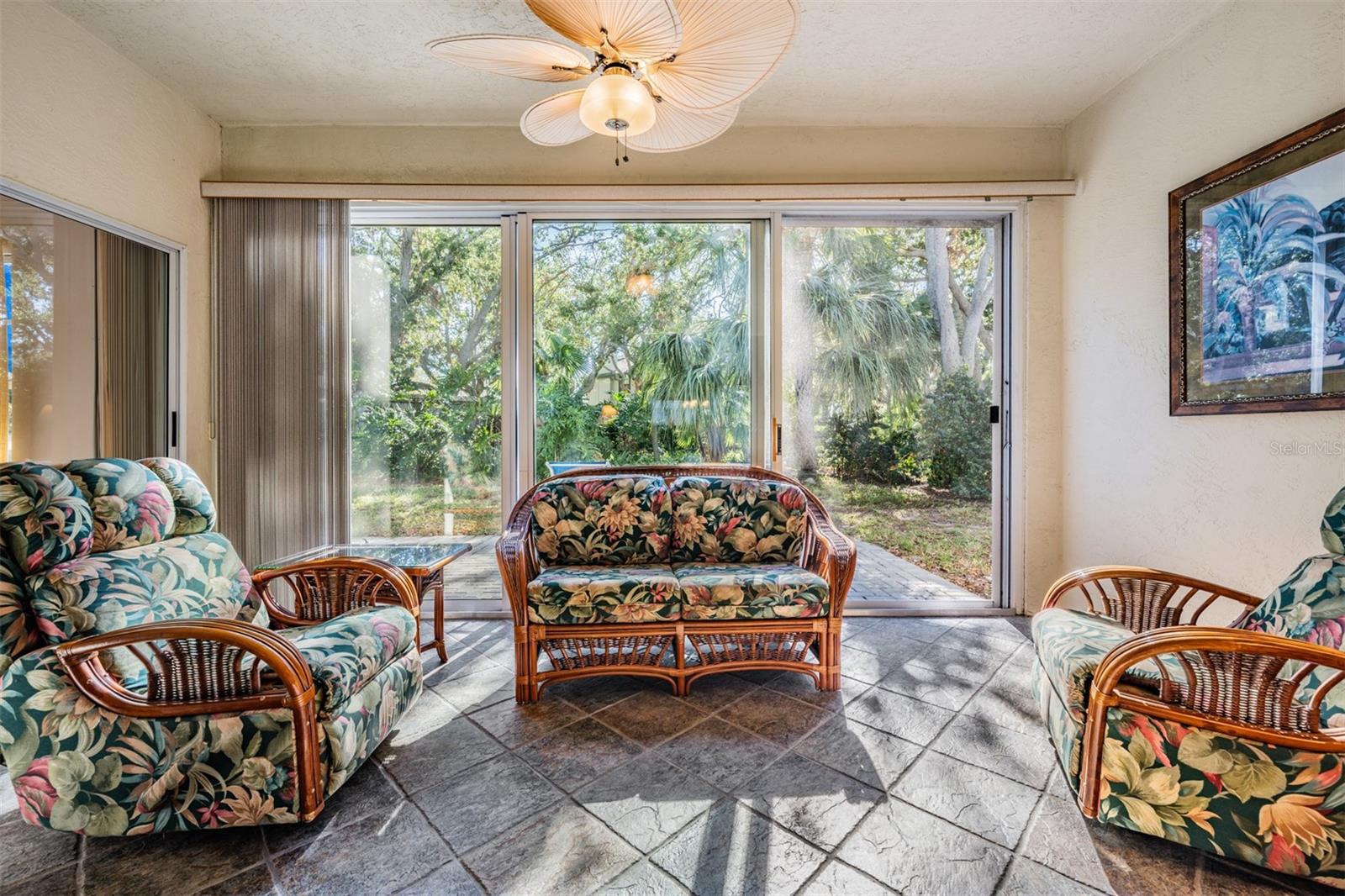 The lanai brings the outdoors in!