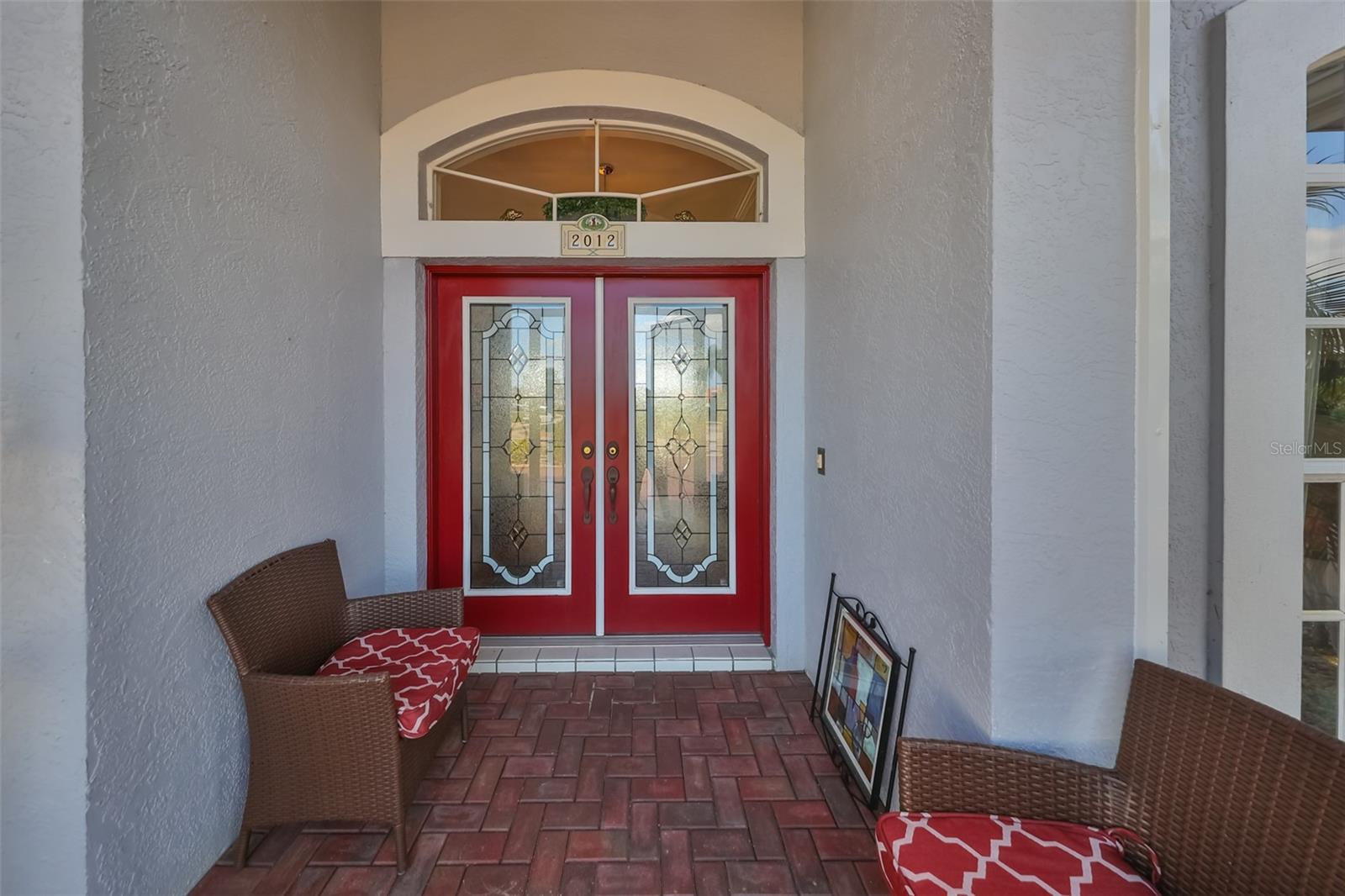 Front Screened Entry Lanai Restored Pavers