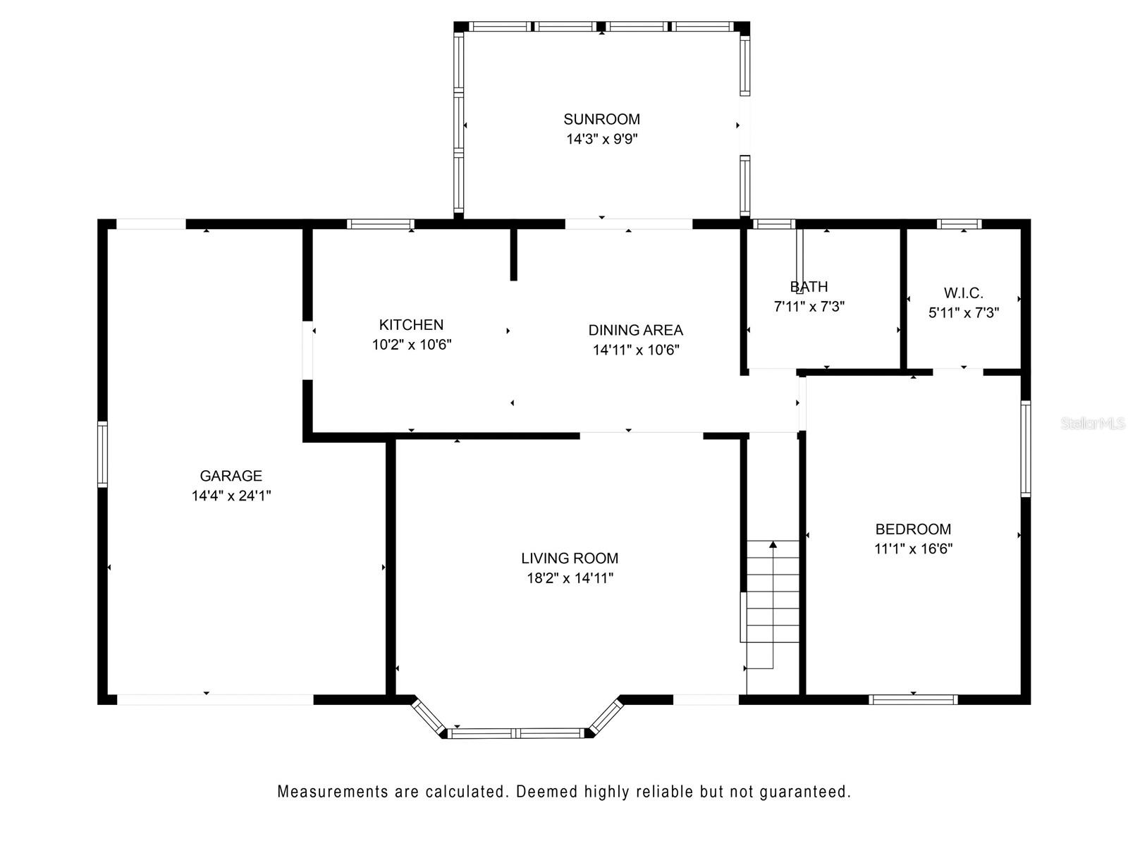 Downstairs Floor Plan