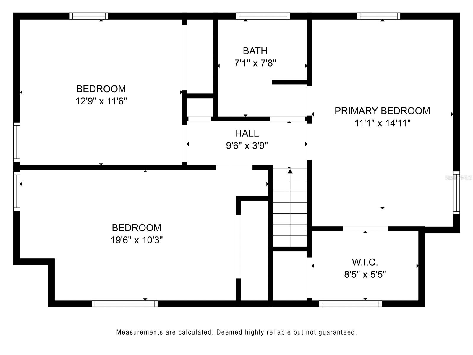 Upstairs Floor Plan