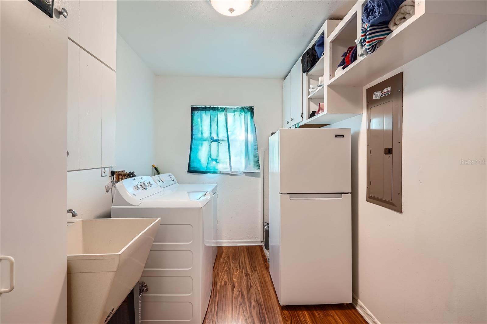 Laundry room with in room sink