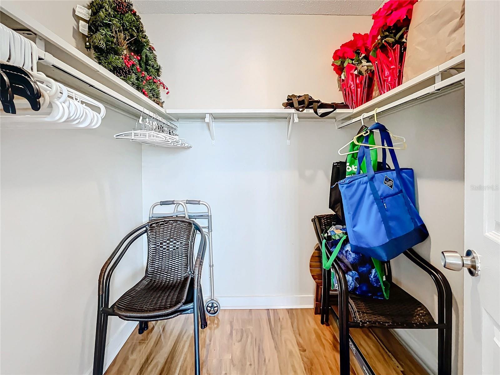 2nd Bedroom Walk-in Closet