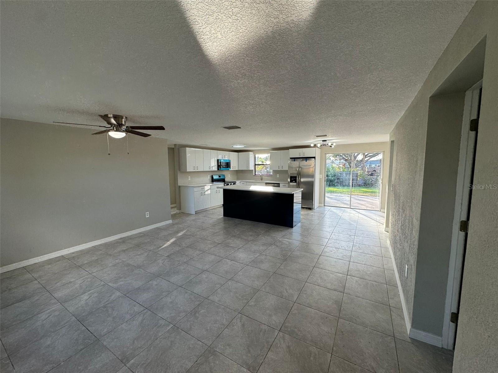 Living Room & Kitchen