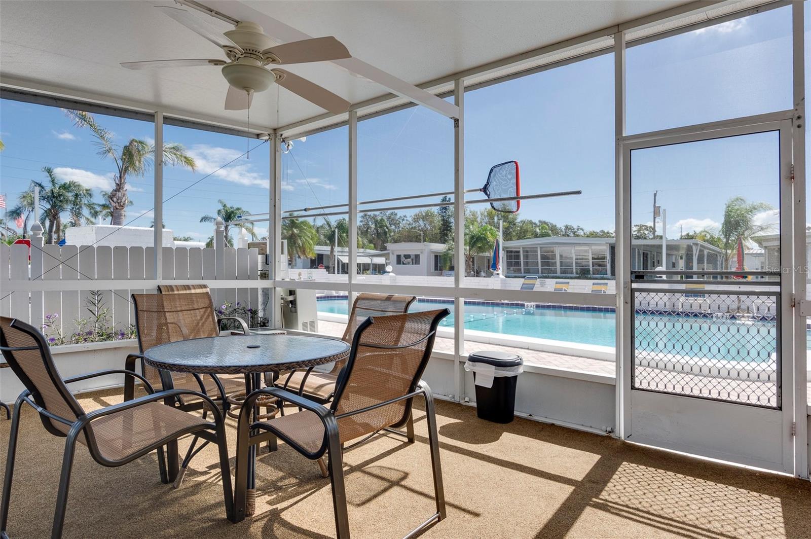 SCREENED LANAI BY POOL