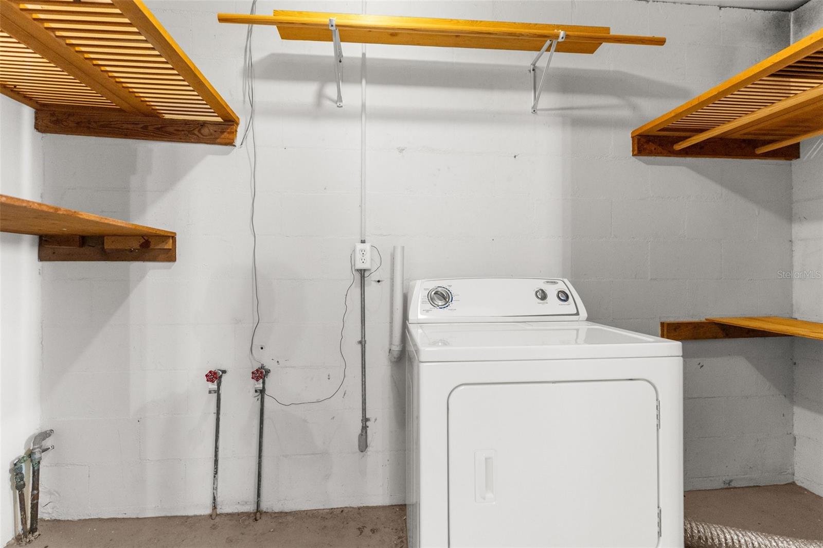 Inside Laundry area