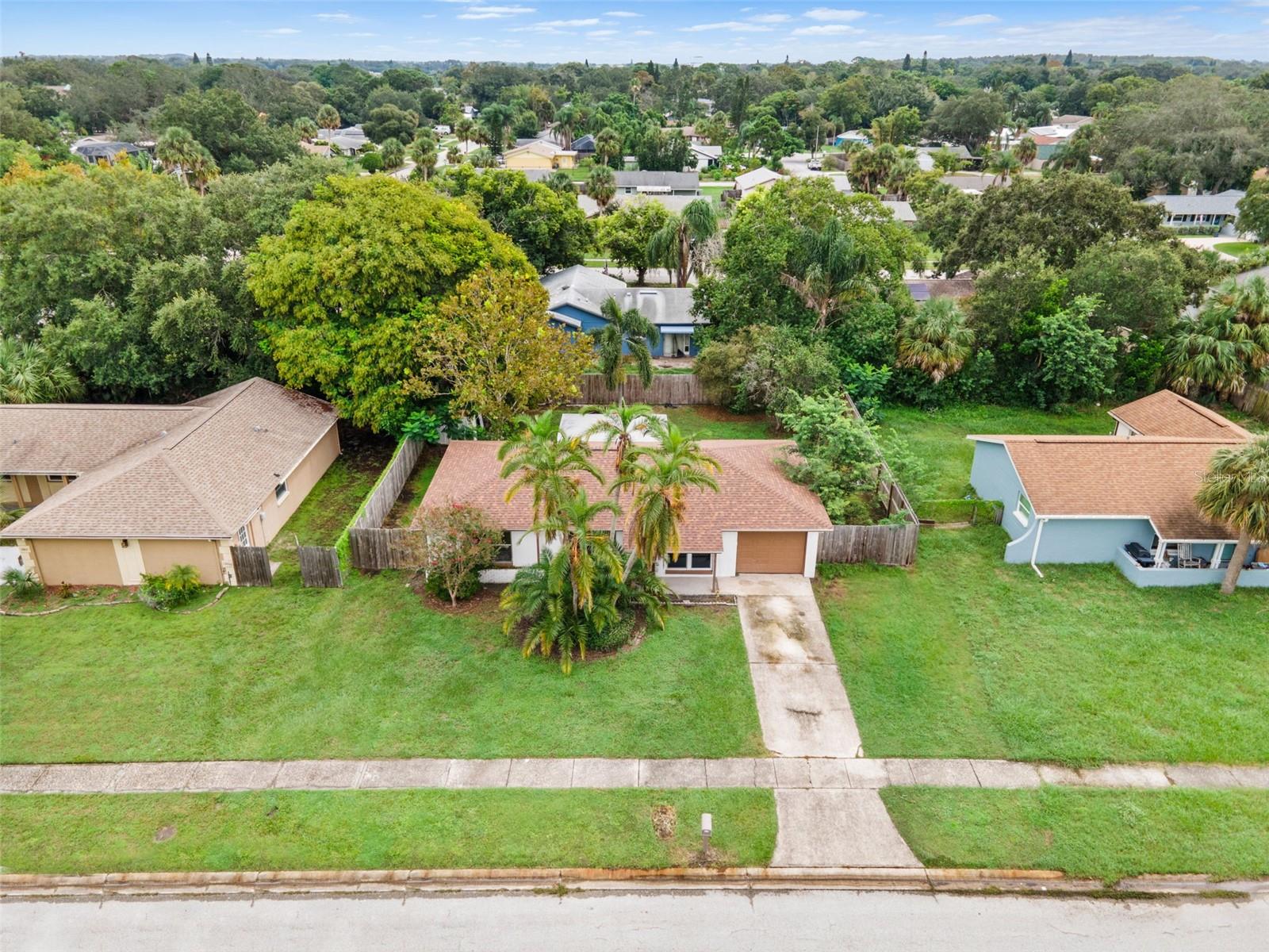 Aerial Shot of Property