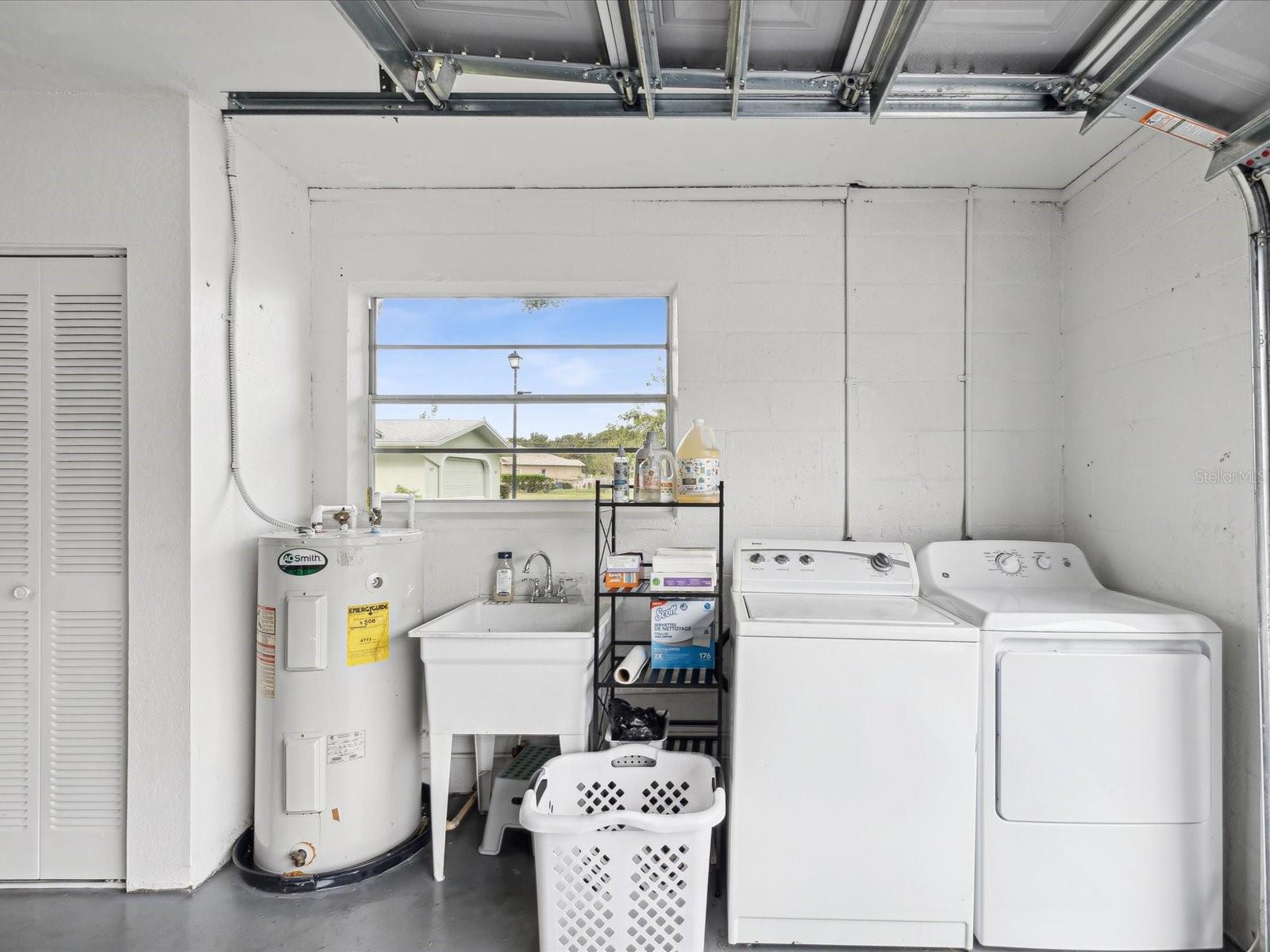 Laundry area