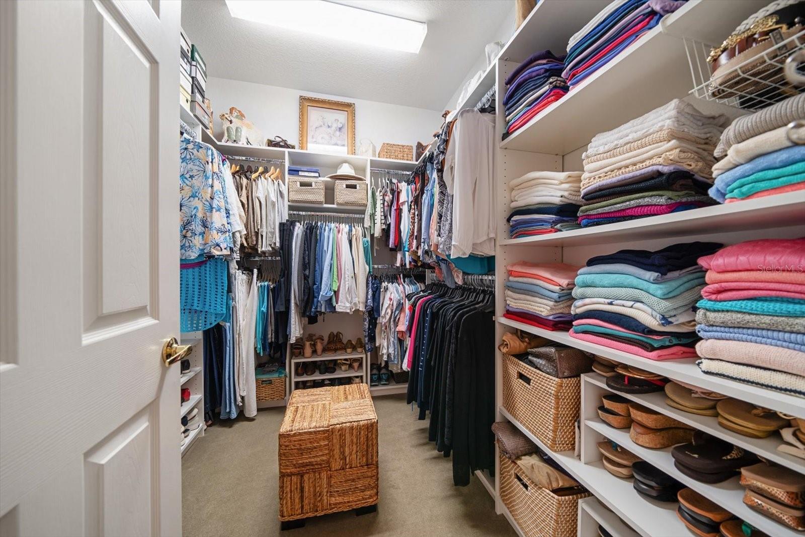 1 of 2 Primary Bedroom Closets