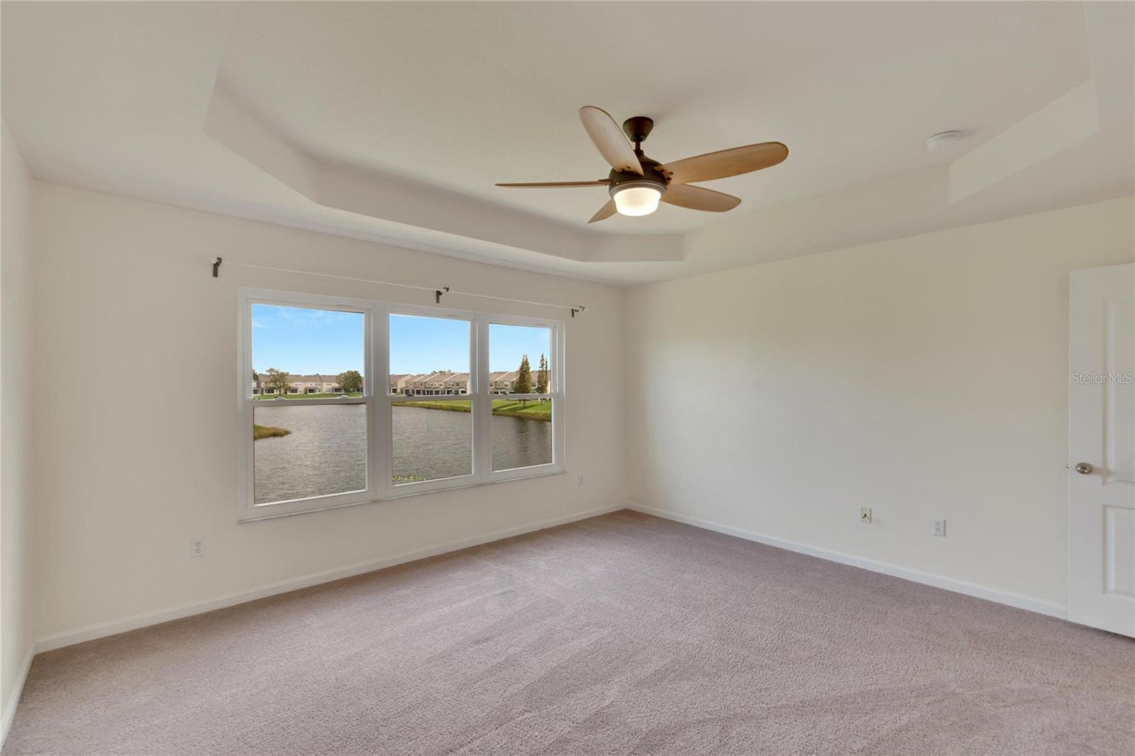 Beautiful tray ceiling