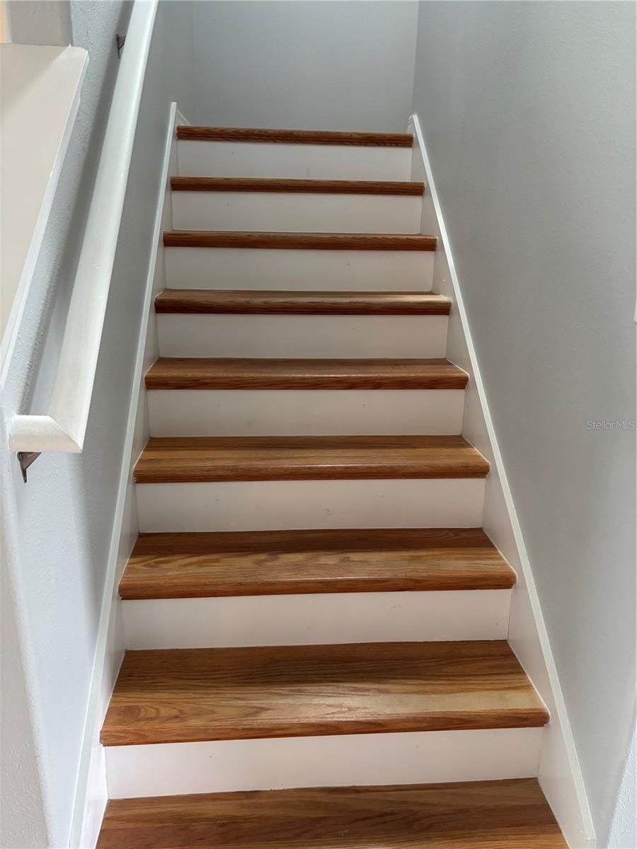 Wooden Stair Detail