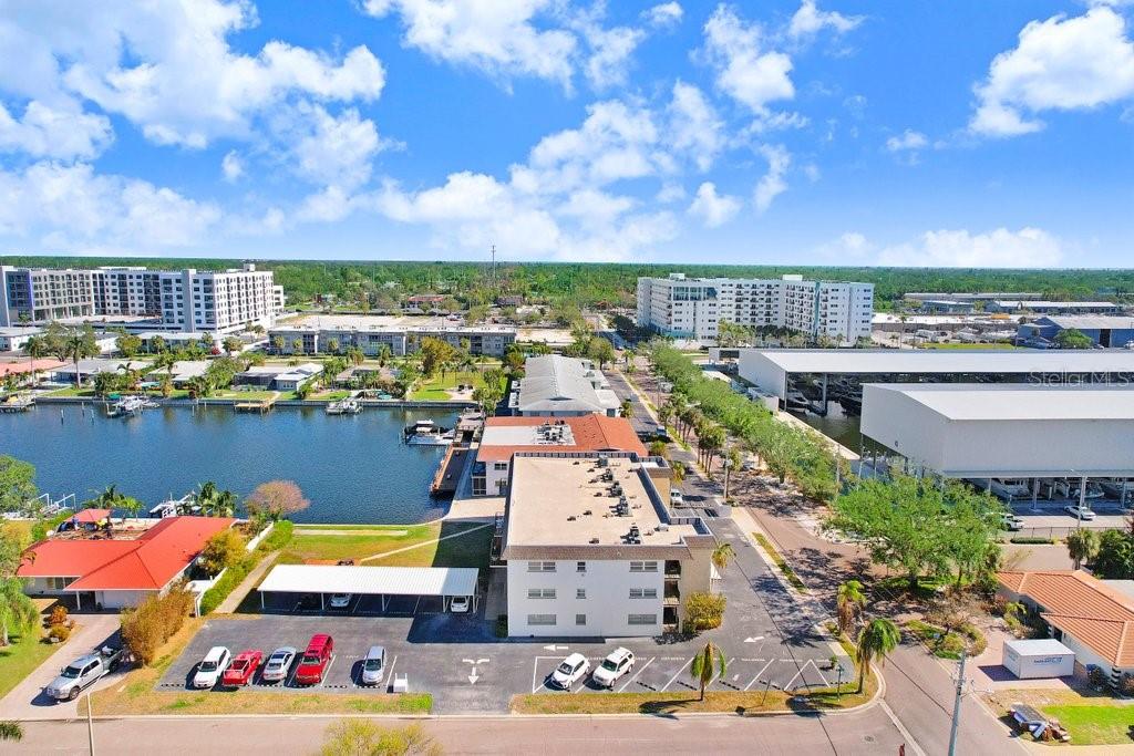 Ariel View of Condo Complex